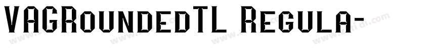 VAGRoundedTL Regula字体转换